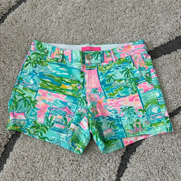 Lilly Pulitzer Callahan Knit Short, Hondo Classic - Picture 1 of 4